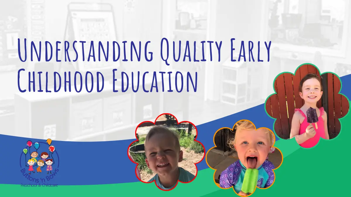 Understanding quality early childhood education