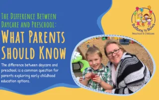 Difference Between Daycare and Preschool