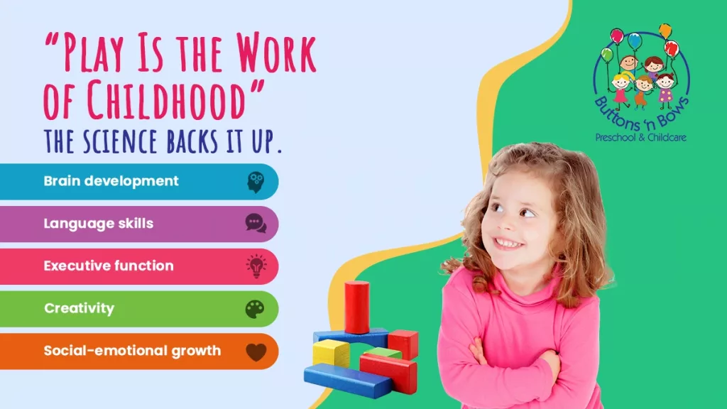 Play is the work of childhood