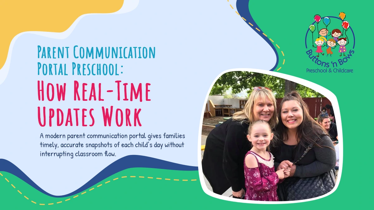 Parent communication portal preschool how real time updates work