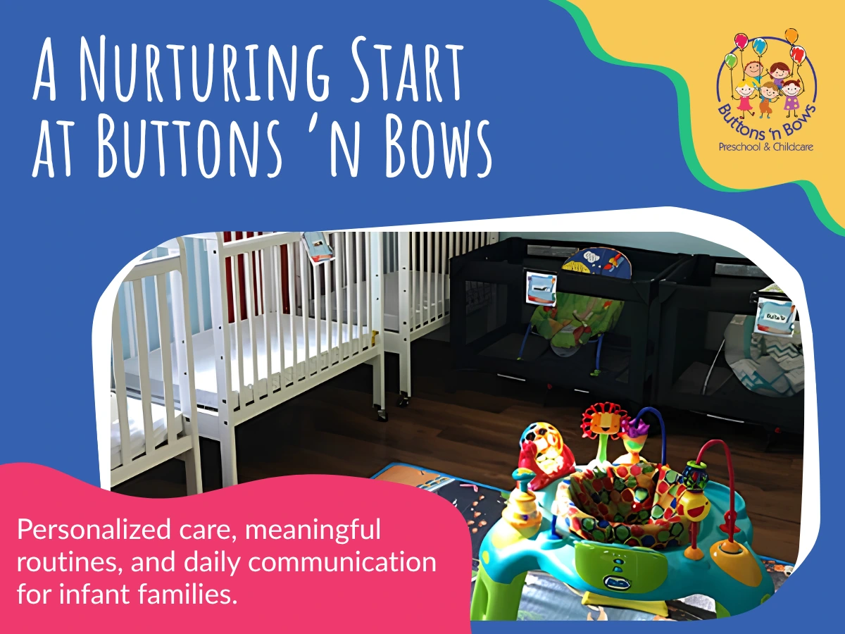 A nurturing start at buttons and bows