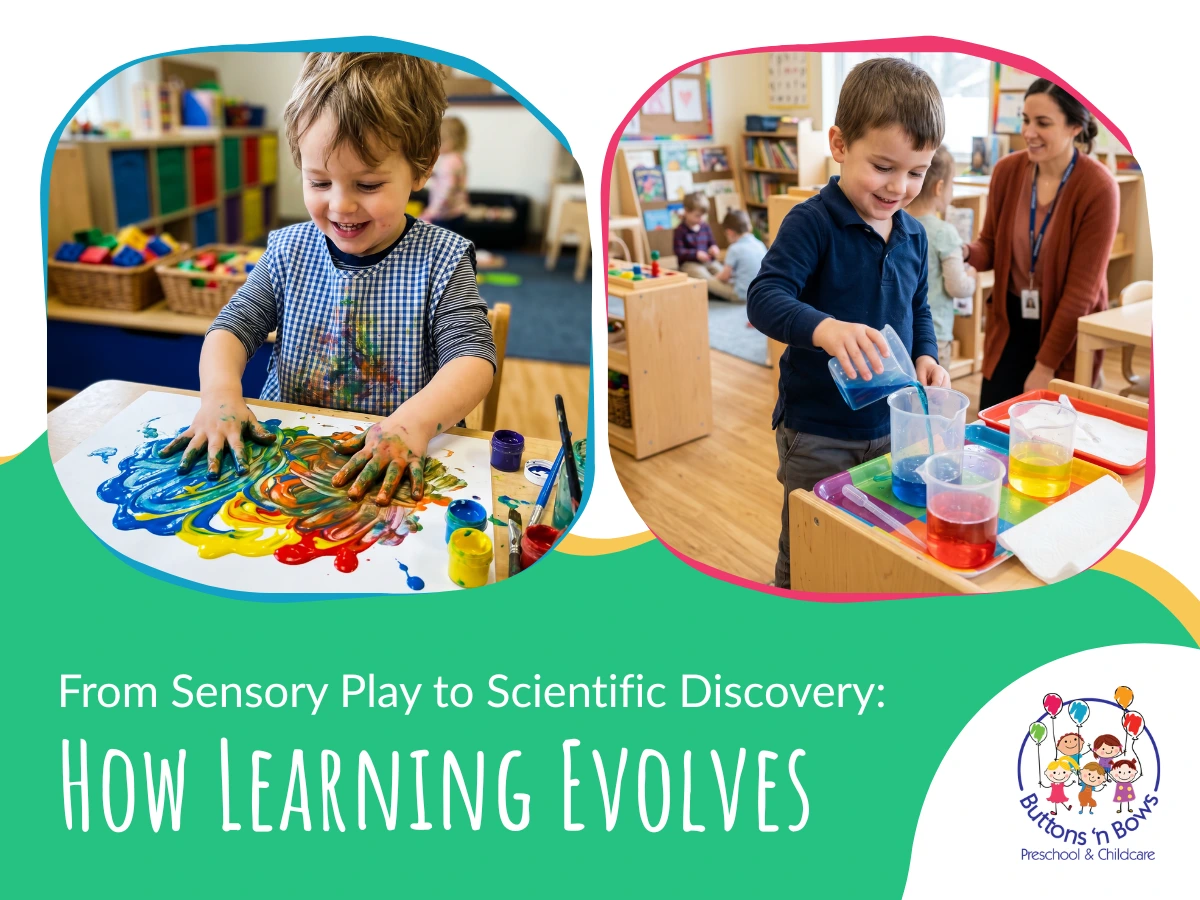 From Sensory play to scientific discovery