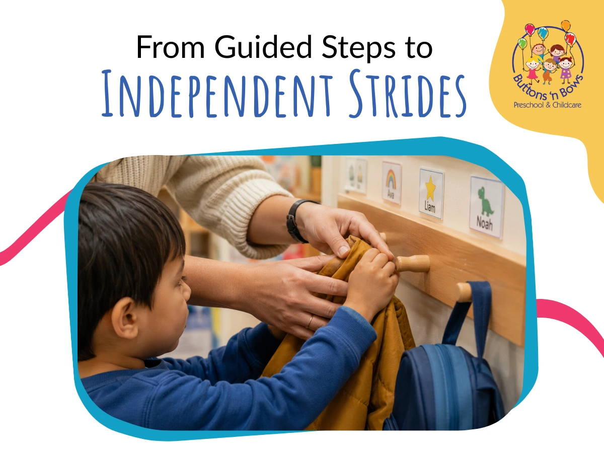 from guided steps to inpendendant