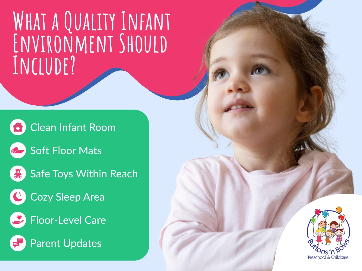 what a quality infant environment should include